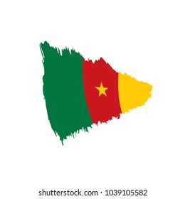 Cameroon flag, vector illustration