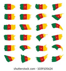 Cameroon flag, vector illustration