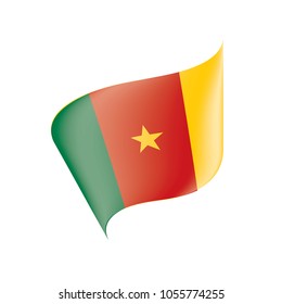 Cameroon flag, vector illustration