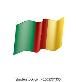 Cameroon flag, vector illustration