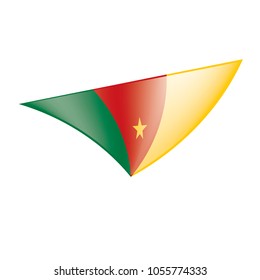 Cameroon flag, vector illustration