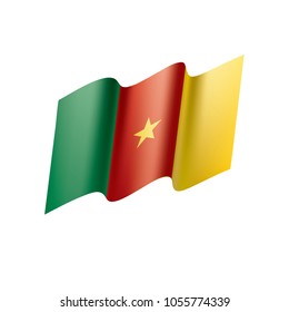 Cameroon flag, vector illustration
