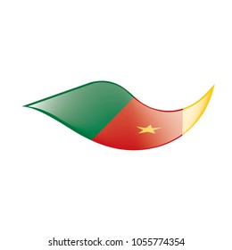 Cameroon flag, vector illustration