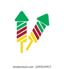 Cameroon flags icon set, Cameroon independence day icon set vector sign symbol