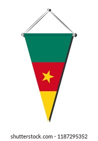 Cameroon national flag 