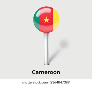 Icono del marcador de posición de la bandera nacional de Camerún
