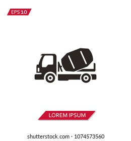 Camion vector icon