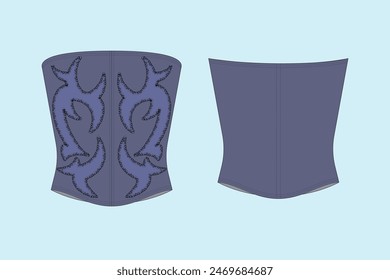 A camisole is a sleeveless undershirt typically worn by women, extending to the waist. The camisole is usually made of satin, nylon, silk, or cotton.