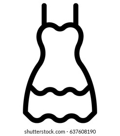 Camisole Vector Icon