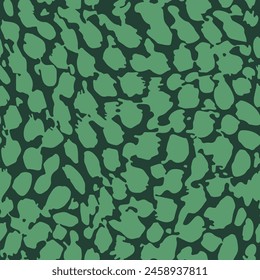 Camo animal print seamless pattern