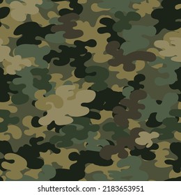 Camo, army, moro seamless vector pattern