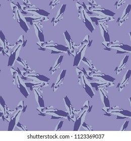 Camo background in different shades of violet and purple colors