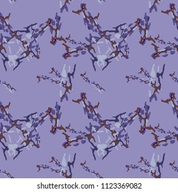 Camo background in different shades of violet and brown colors