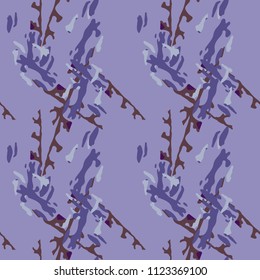 Camo background in different shades of violet and brown colors