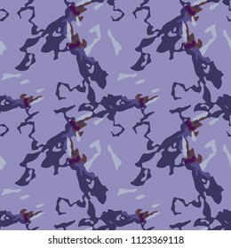 Camo background in different shades of violet and brown colors