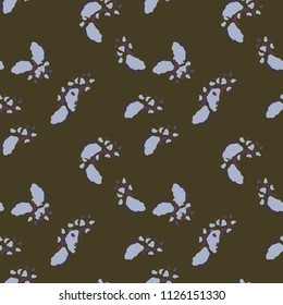 Camo background in green, blue and dark nude colors. Seamless repeat UFO camouflage pattern, usable as camoflauge print for paintball or strikeball, backdrop, background etc.