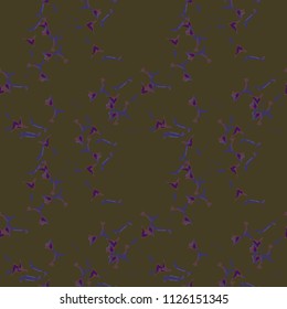Camo background in green, blue, violet and dark nude colors. Seamless repeat UFO camouflage pattern, usable as camoflauge print for paintball or strikeball, backdrop, background etc.