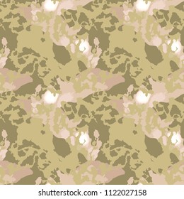 Camo background in green, brown and beige colors