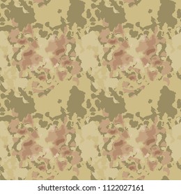 Camo background in green, brown and beige colors