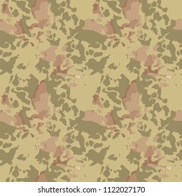 Camo background in green, brown and beige colors