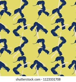 Camo background in yellow, blue and beige colors