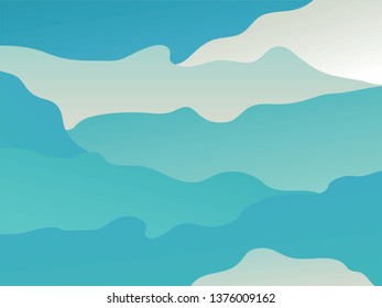Camo Blue Background