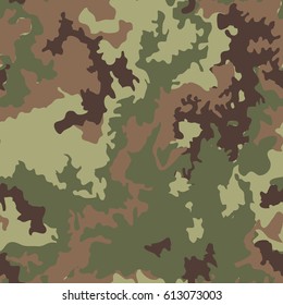 Camo, Camouflage pattern background seamless vector. Military camo, camouflage seamless pattern. Woodland style camo, camouflage pattern. Classic clothing style masking camo, camouflage repeat print.