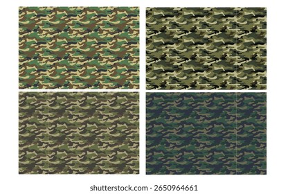 Camo Forest Background. Military Textile and Hunting Print Texture. army print, fashionable design for protective workwear