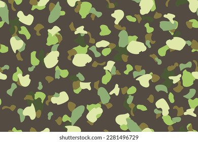 Camo Khaki Canvas. Dirty Fabric Pattern. Military Vector Camoflage. Seamless Paint. Vector Grey Pattern. Beige Camo Print. Digital Grey Camouflage. Seamless Tree Brush. Modern Abstract Background.