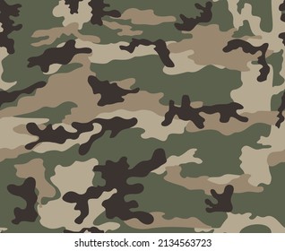 camo pattern trendy vector military print, seamless texture, army design.