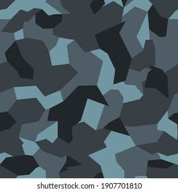 Camo seamless geometric pattern from spots. Abstract background for fabric and clothes. Vector illustration