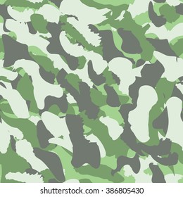 
Camo seamless pattern. Camouflage seamless texture. Camo fabric. Camo fashion seamless print. Camo woodland concept.
