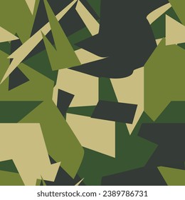 camo stock seamless pattern. stock vector. stock background