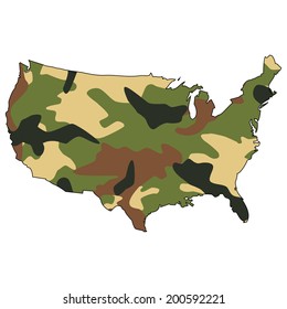Camo texture in map - United States