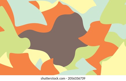 Camo Wallpaper - vintage-themed wallpaper with a selection of four soft colors so that it gives a calm and relaxed impression