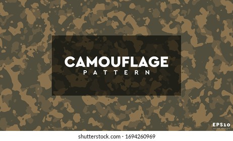Camouflag Military Abstract Pattern Texture Background