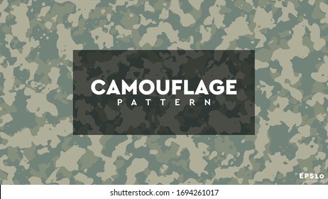 Camouflag Military Abstract Pattern Texture Background
