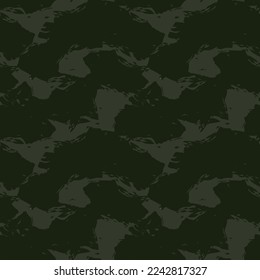Camuflaje Resumen Diseño de patrones sin fisuras para textiles y gráficos de moda