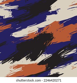 Camouflage Abstract nahtloses Musterdesign für Modetextilien und Grafiken