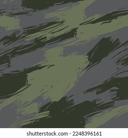Camuflaje Resumen Diseño de patrones sin fisuras para textiles y gráficos de moda