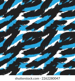 Camouflage Abstract nahtloses Musterdesign für Modetextilien und Grafiken