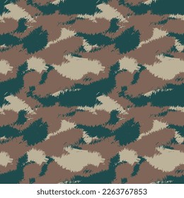 Camouflage Abstract seamless pattern design for fashion textiles and graphics