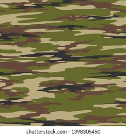 camouflage abstraction seamless vector pattern for clothing and wallpaper