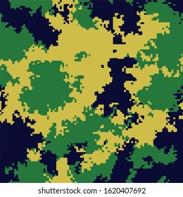 Camouflage army abstract modern vector military fabric textile print