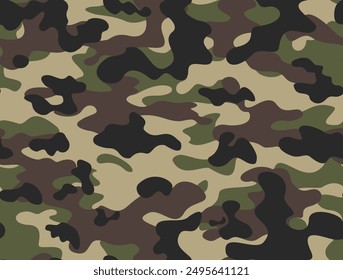 
Camouflage army design vector illustration classic design on textile