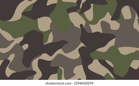 Camouflage army seamless pattern. camo pattern.