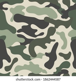 Camouflage background. Abstract camouflage. Colorful camouflage pattern background. Vector illustration. 