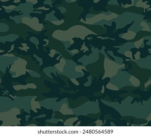 
camouflage background dark pattern seamless texture vector print