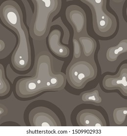 Camouflage background with intricate round shapes.pattern illustration vector