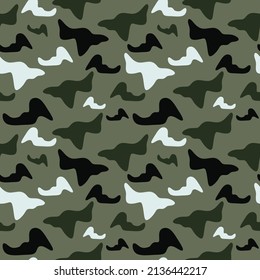 Camouflage background patterns. Camouflage can be useful for your fashion design or even for applying it as texture in your projects!